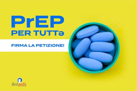 PrEP gratuita subito per tutt@!